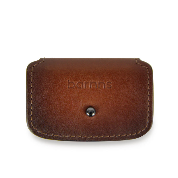 Barnns Arthur Leather Cable Snap Organizer (Cafe)