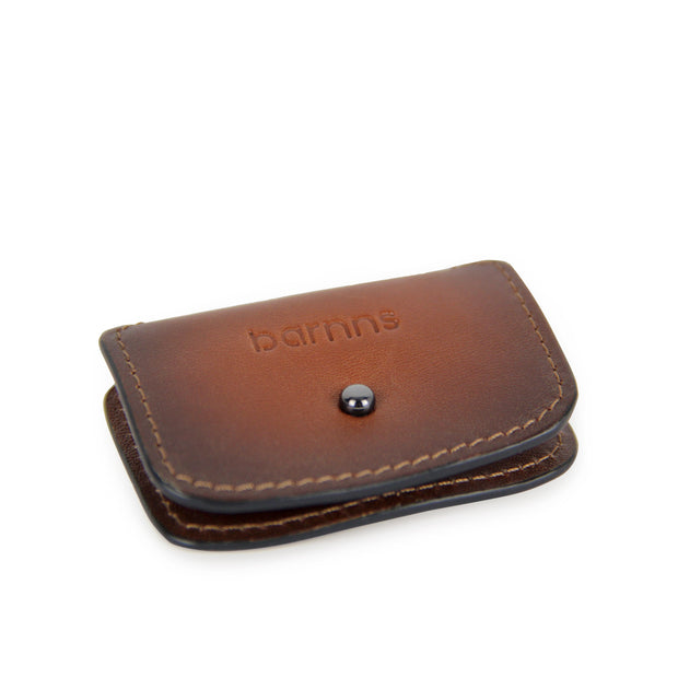 Barnns Arthur Leather Cable Snap Organizer (Cafe)