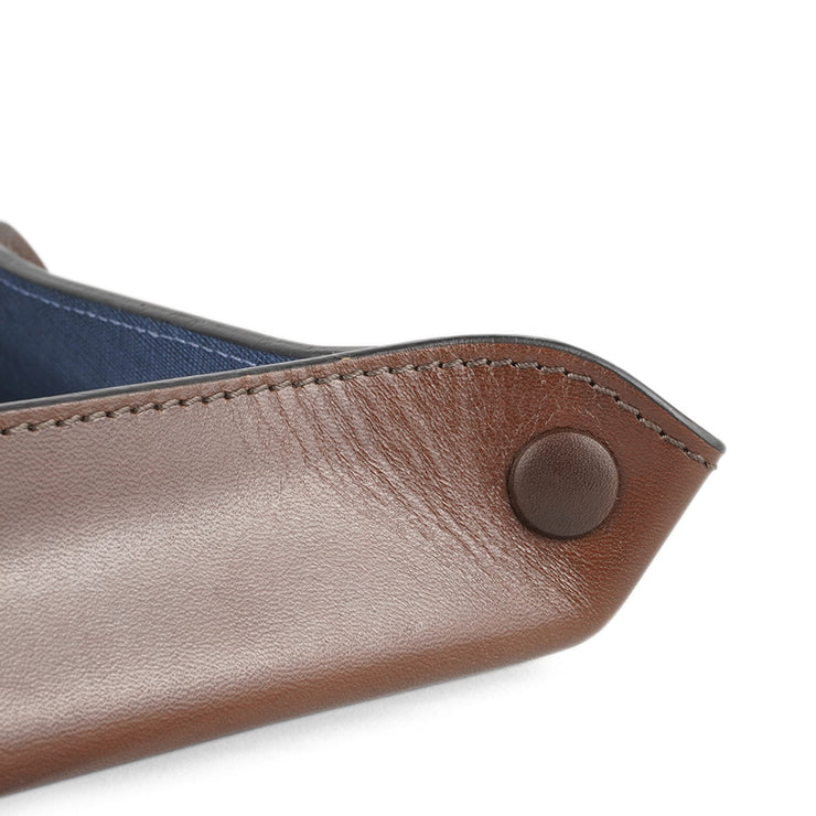Barnns Titus Leather Valet Tray (Cafe)